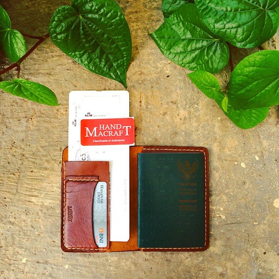 Passport Holder with Boarding Pass and Credit card Etsy