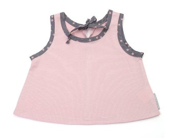 Organic baby - Jersey bloomers and top set pink