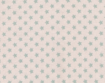 Tilda fabric with small blue stars