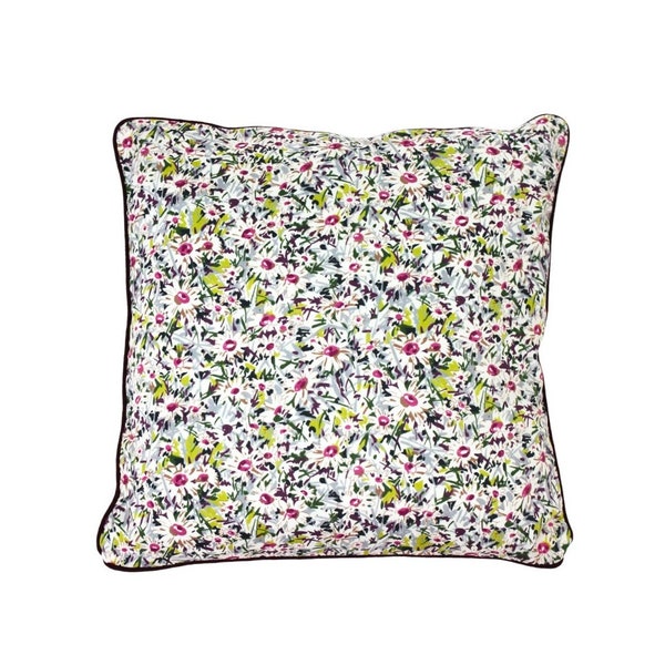 Housse de coussin en Liberty Daisies garden