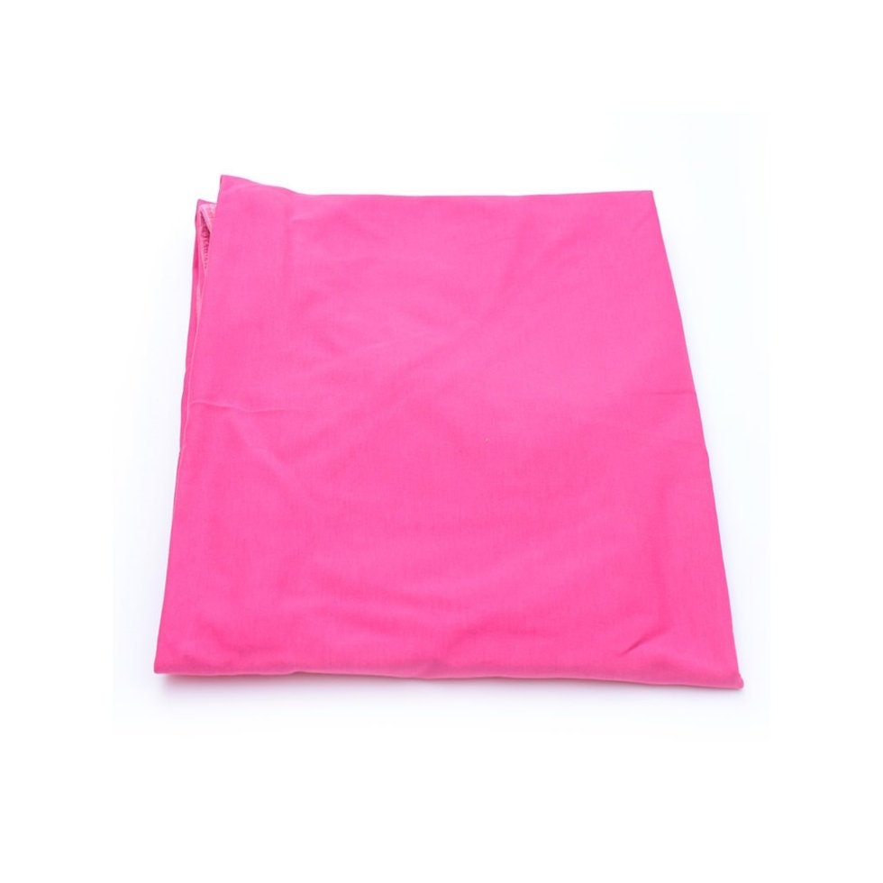 Drap Housse Uni Bébé Jersey Rose Framboise