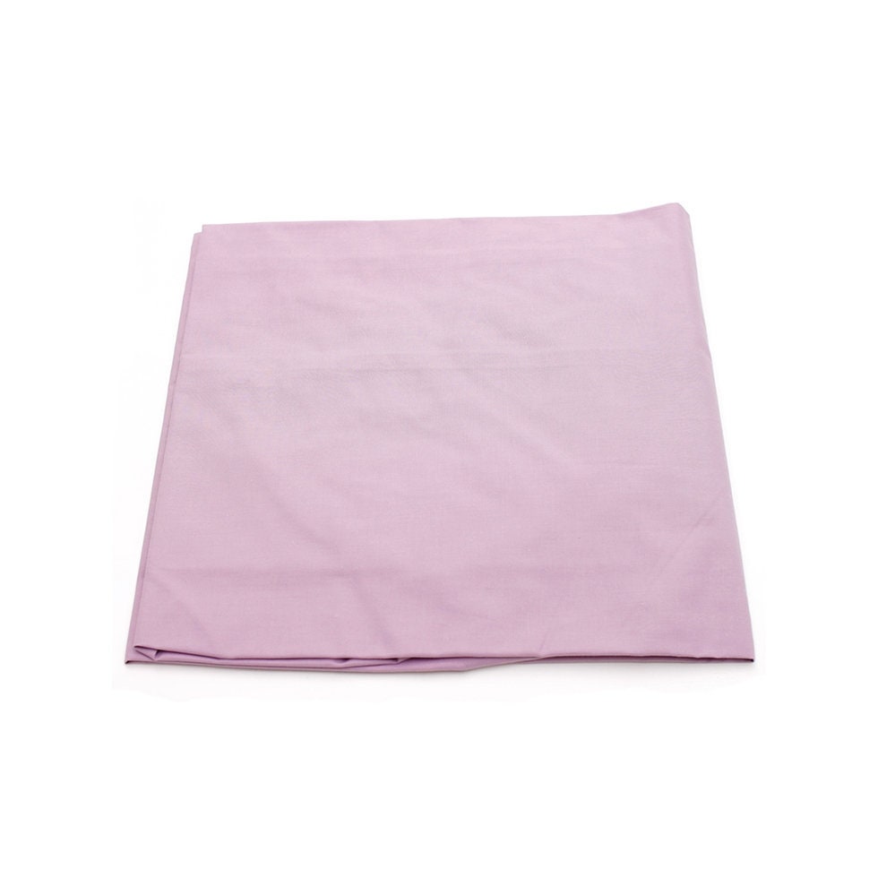 Drap Housse Uni Bébé en Percale Lilas