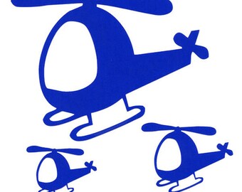 Helicopter (par 3) in Flex blue heat stick