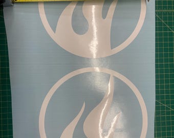 Treasure hunt vinyl set of two as 10” gloss white