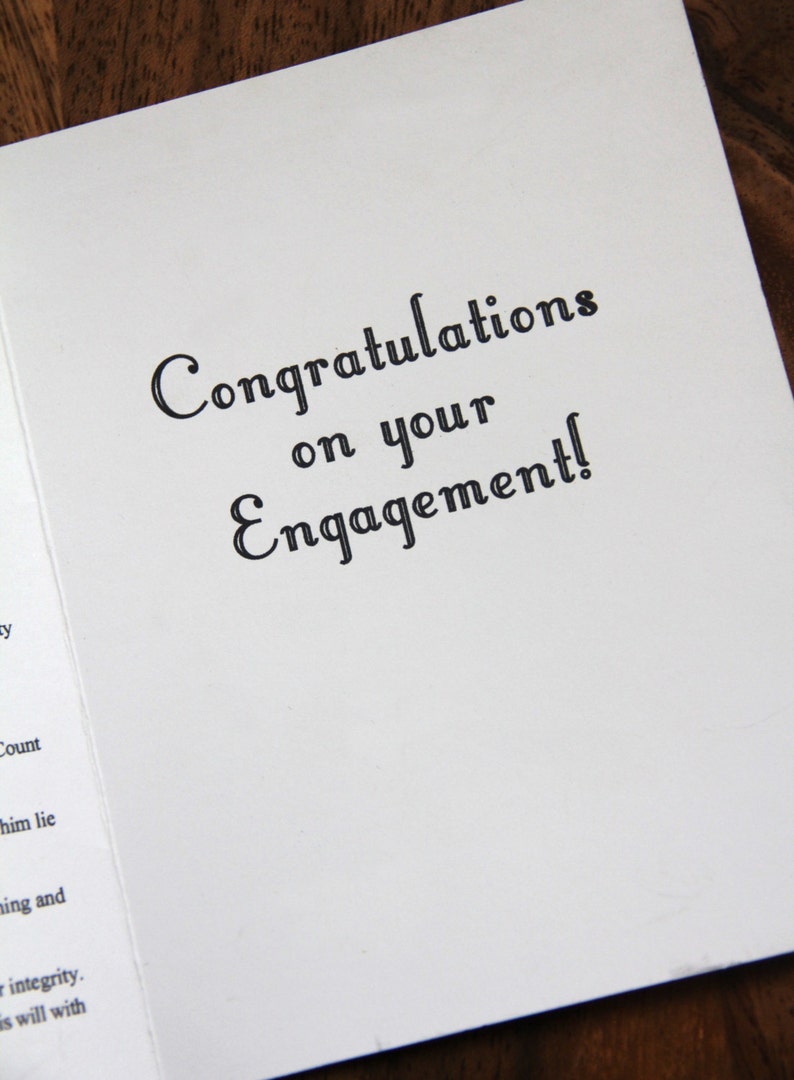 Congrats Getting Married Congratulations Wedding Engagement Anniversary Card Bridal Shower Gift.