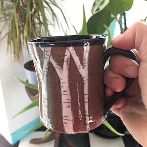 Birken Baum Tasse