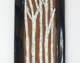 Long Birch Platter