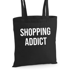 Personalised Cotton Tote Bag – Custom Printed Shopping or Shoulder Bag – Add Your Text or Logo – Reusable Bag Gift