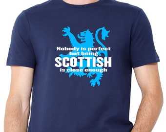 Being Scottish T-Shirt, Scotland Shirt for Men, Scotsman Gift, Birthday Present for Dad, Father’s Day Scottish Tee
