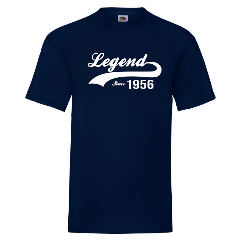 Legend Since 1956 T-Shirt - Classic 70th Birthday Gift for Men & Women, Vintage 1956 70 Year Old Shirt, Unique 70th Birthday Idea image 8