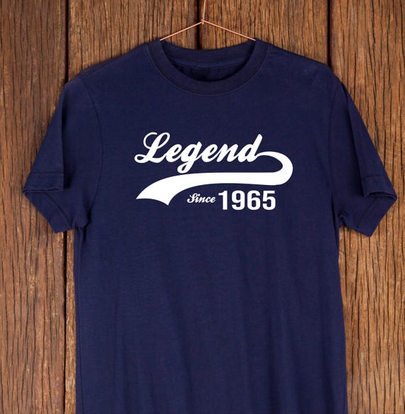Legend Since 1965 T-shirt - 60th Birthday Gift, 60th Birthday T 