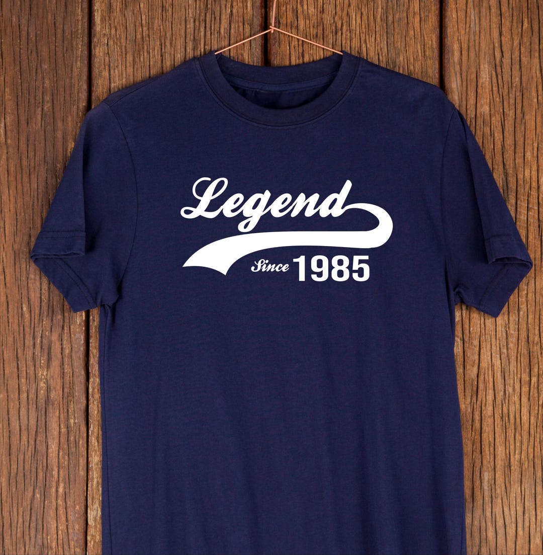 Maglietta Vintage 'Since 1985' Per 40 Anni - Edizione Limitata Regalo Compleanno Uomo Donna