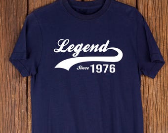 Legend Since 1976 T-Shirt - 50th Birthday Gift, 50th Birthday T-Shirt, Milestone Birthday, 50th Birthday Idea, Special Birthday Gift
