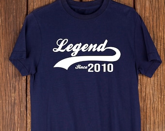 16th Birthday T-Shirt, Legend Since 2010, 16th Birthday Gift, Milestone Birthday, 16th Birthday Idea, Special Birthday Gift