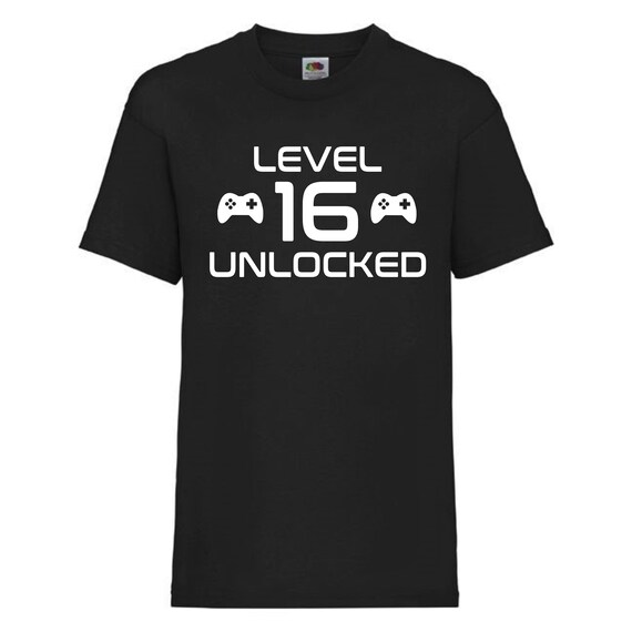 16th Birthday Shirt Gift Idea For 16 Year Old Gamers 16th Birthday Shirt Gift Idea For 16 Year Old Gamers