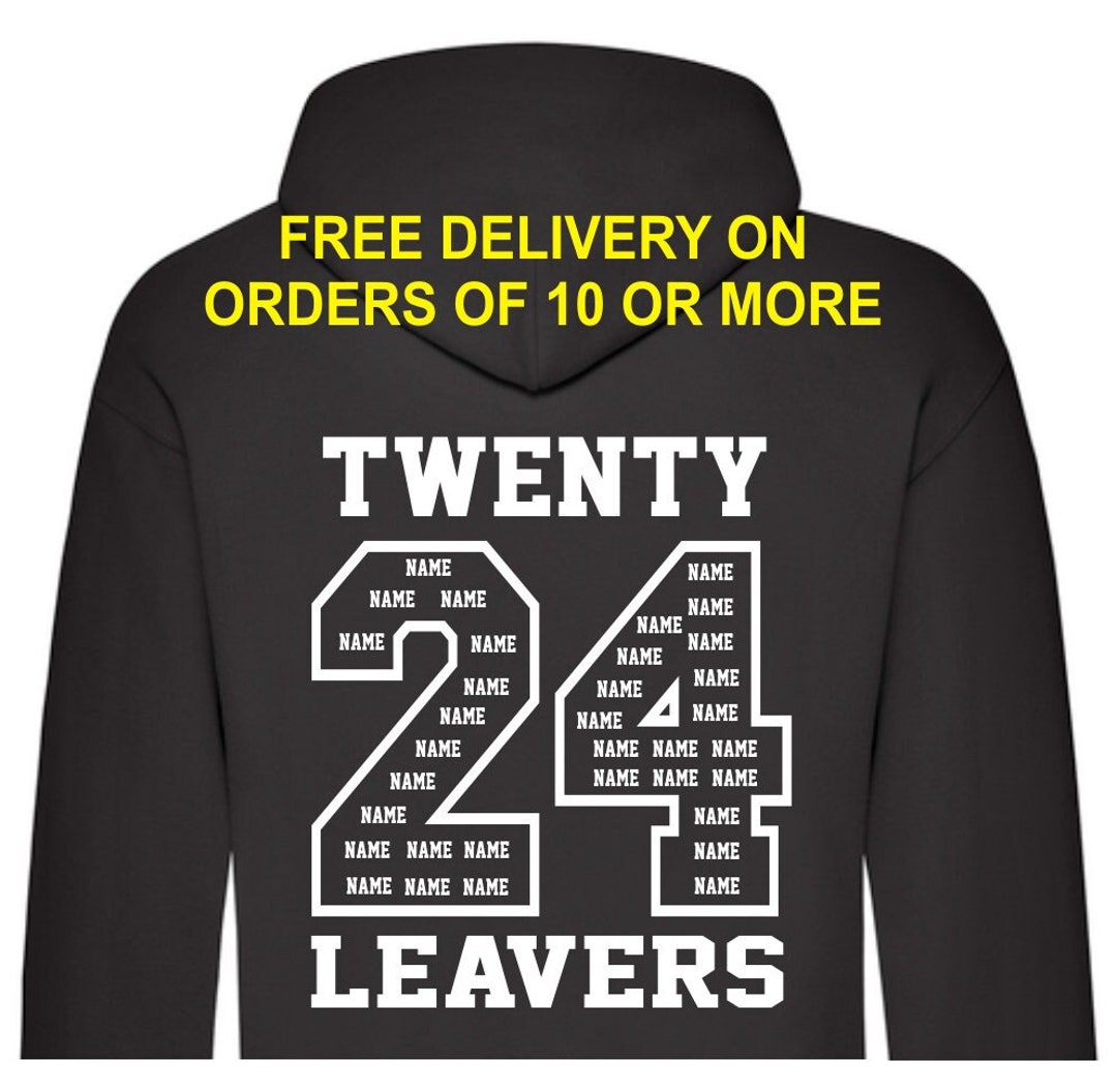 Leavers Hoodies 2024 TWENTY 24 Leavers, Primary Seven Leavers, Year 6