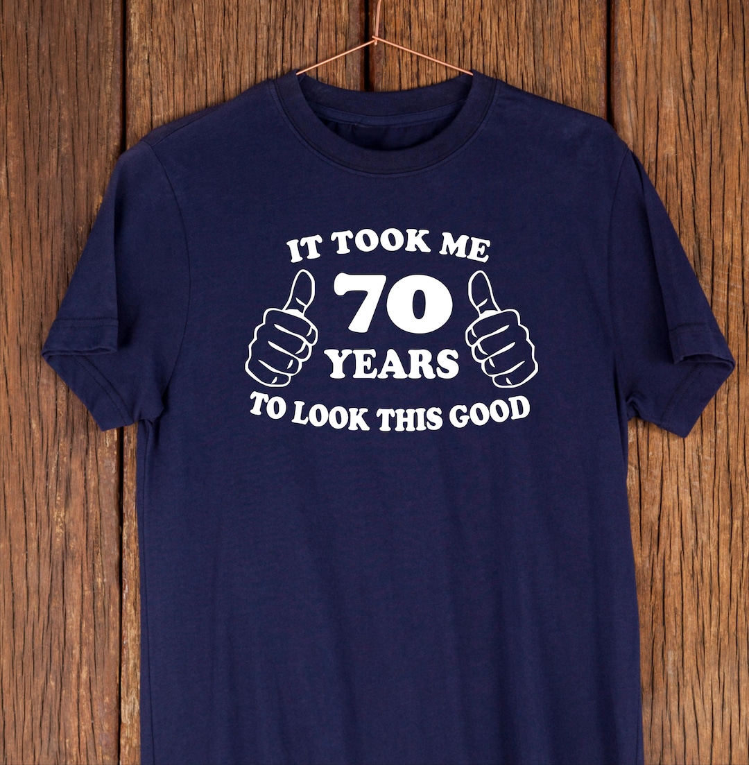 Shirt Personalizzata Magliette Compleanno 70 Anni T-shirt