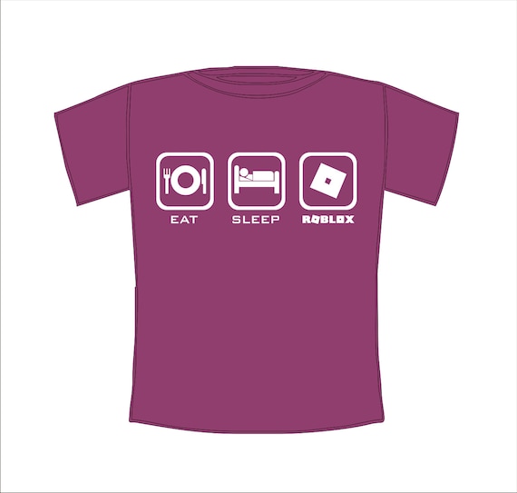 Eat Sleep Roblox Kids Roblox Gaming Fanatic T Shirt Xbox Etsy - roblox t shirt won't load