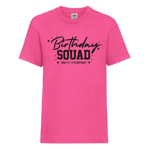 kids Birthday Party T-shirts Birthday 