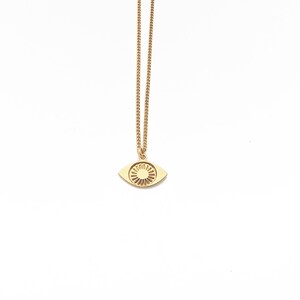 Mariposa necklace gilded with 24 carat fine gold