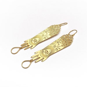 Boucles d'oreilles TATOOM or image 1