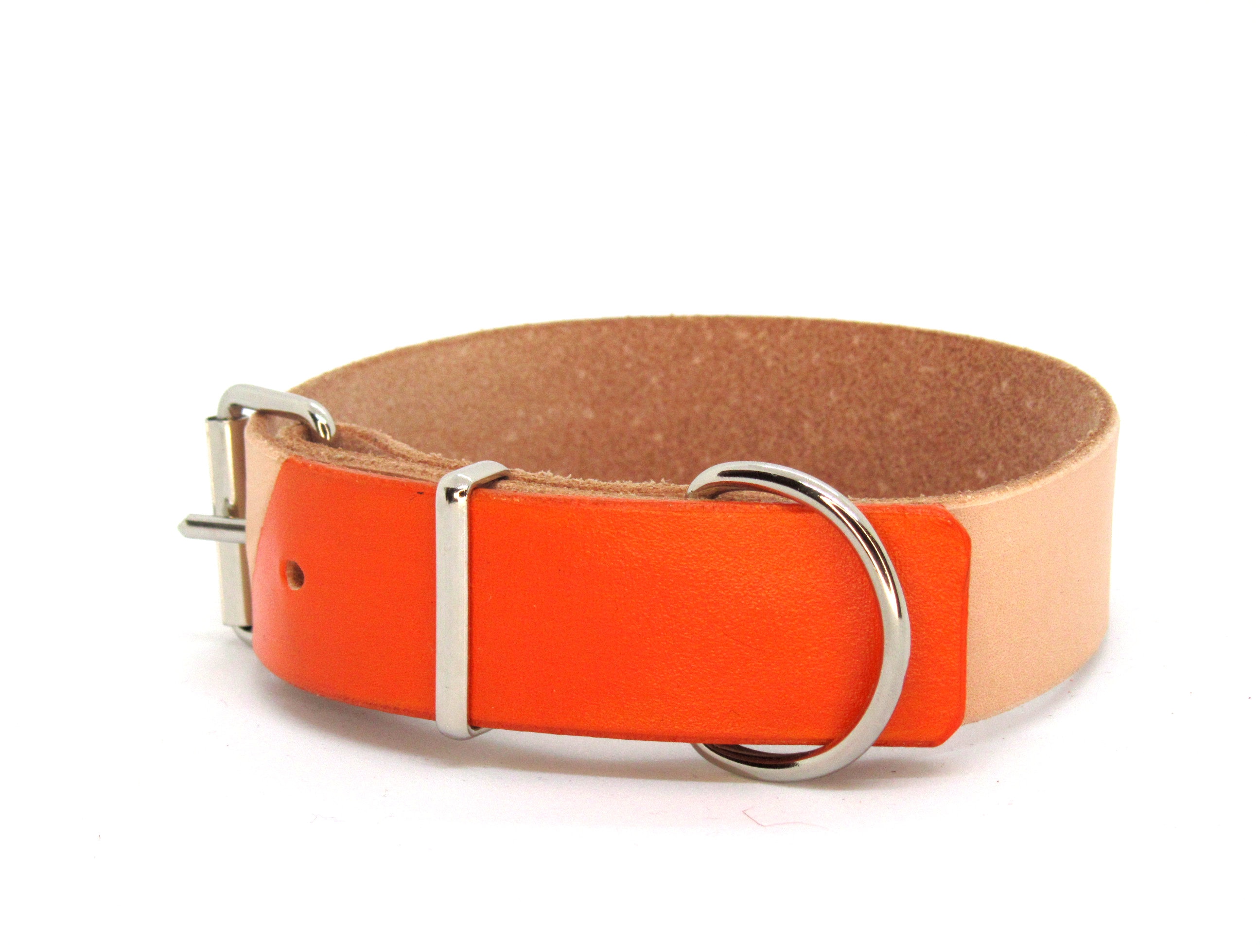 Personalized Leather Dog Collarengraved Dog Collarcolourful Etsy