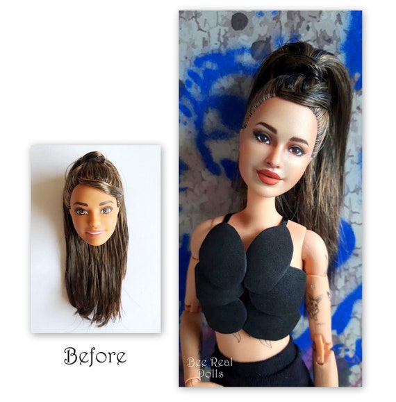 Auf Bestellung Portraits Auf Barbie/ Ken Puppen Gestalten Sie | Etsy