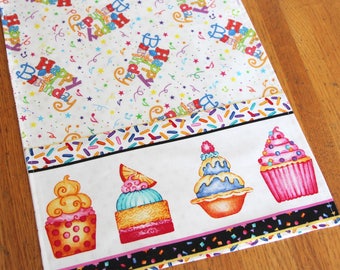 Happy Birthday Table Runner