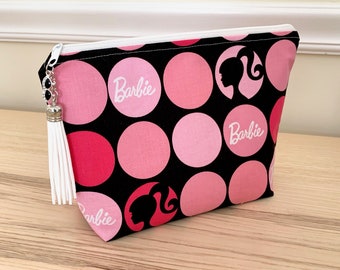 barbie cosmetic bag