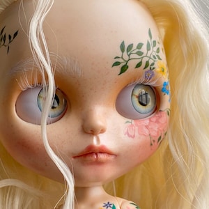 Mary Spring Blossom blythe Doll personalizzata OOAK