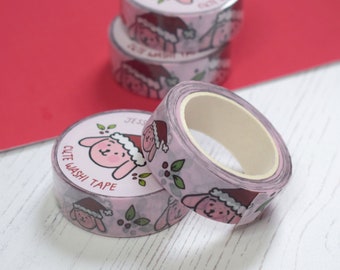 Santa Bunny Christmas Washi Tape