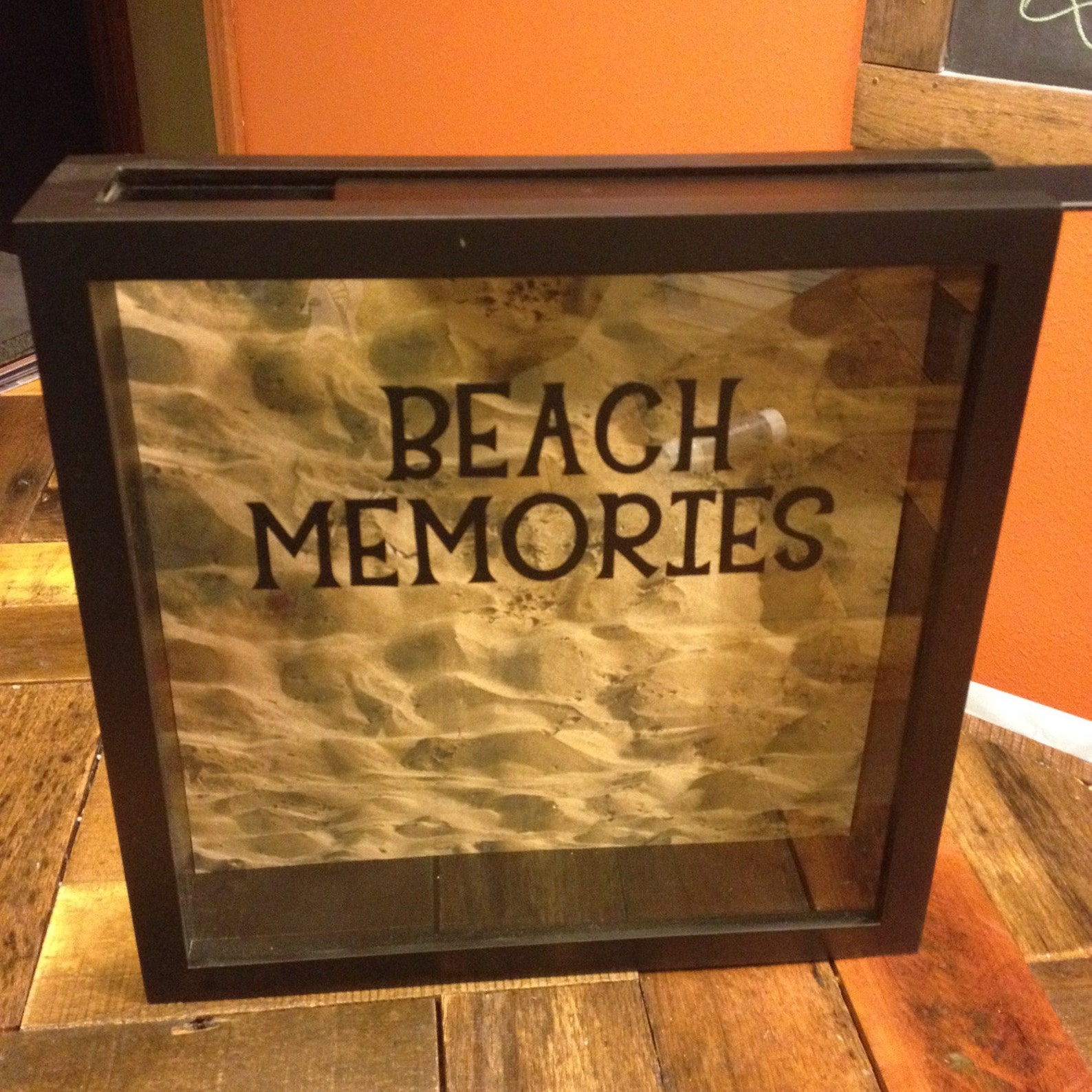 Seashell Collection Beach Memories Box 12x12 Display Etsy