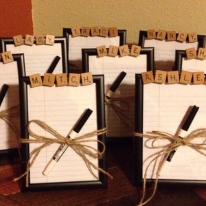 Employee Appreciation Gifts, Dry Erase Board, CHOOSE ANY NAME or word, Volunteer gifts, coworker gift, 5x7, Volunteer Gift