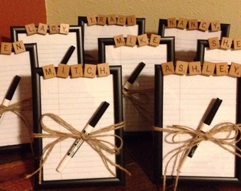 Employee Appreciation Gifts, Dry Erase Board, CHOOSE ANY NAME or word, Volunteer gifts, coworker gift, 5x7, Volunteer Gift