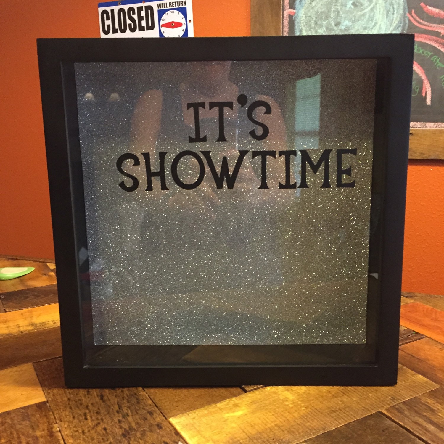 IT'S SHOWTIME Box 12x12 Shadow Box Ticket Stub Etsy