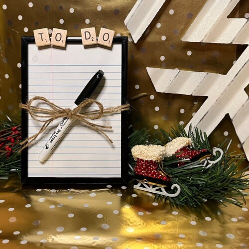 TO DO Dry Erase Board Personalized Gift Teacher Gift to Do Etsy