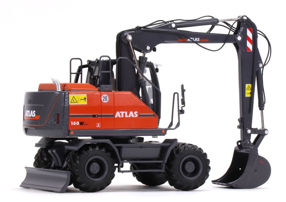 AT Collection Modell Atlas 160W Mobilbagger mit Nokian-Reifen 1:32  Hochwertige Baulandwirtschaft