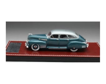 Cadillac Series 63 Turquoise/Silver 1941 GIM 020A 1:43 Gim Great Iconic Models Rare Gift Present Brand New Metal Model Collectible