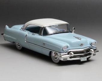 Cadillac Sedan de Ville Blue/White 1956 GIM 023A 1:43 Gim Great Iconic Models Rare Gift Present Brand New Metal Model Collectible