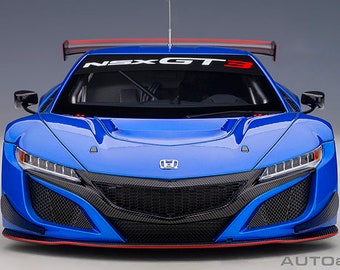 AUTOart Honda NSX GT3 2018 Blue scale 1:18 High scale precision brand new boxed