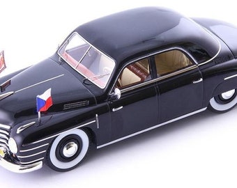 Autocult Skoda Vos Black 1:43 1/43 Car Model High Quality Gift Present Brand New Diecast Collectible