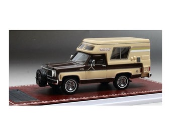 Chevrolet Blazer Chalet Beige/Brown 1978 GIM 069A 1:43 Gim Great Iconic Models Rare Gift Present Brand New Metal Model Collectible