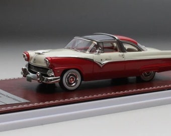 Ford Fairlane CV Red/White 1955 GIM 036B 1:43 Gim Great Iconic Models Rare Gift Present Brand New Metal Model Collectible