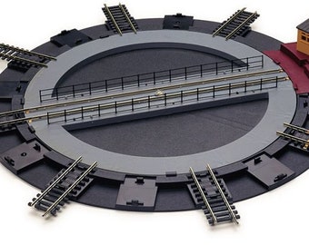 Hornby Motorised Electric Turntable Model Railway OO HOR R070 1:76 Ready-Made, Painted Model High Quality