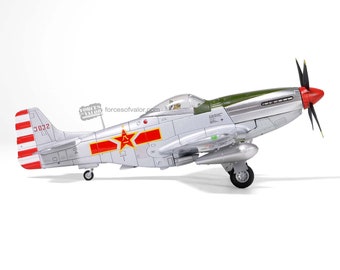 Forces Of Valor WW2 PLA P-51D Mustang aircraft fighter 1:72 Model Aircraft Squadron Collectible gift Idea