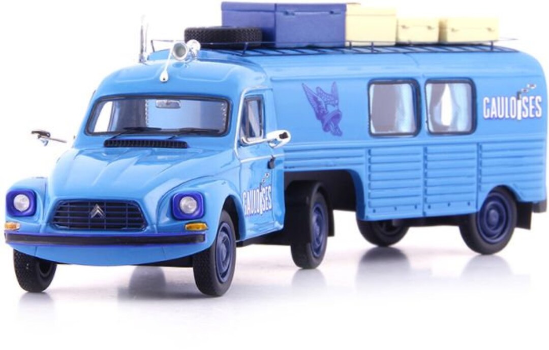 Citroën - Acadiane Pick-Up 6 Roues Bâchée - Modèle Presse - 1/43