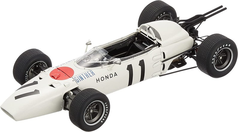 Poster Art AUTOART Honda RA272 1965 - 100x42 Cm - Papier Glacé, Signé Par L'artiste - Motiv Automotive - Neuf