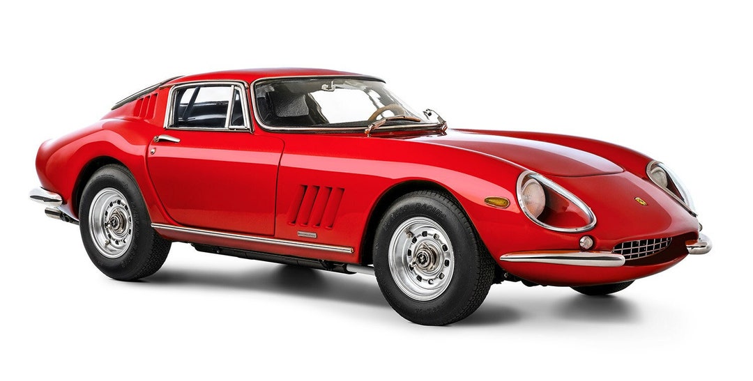 CMC Ferrari 275 GTB/C Rouge – Miniature Voiture Échelle 1:18