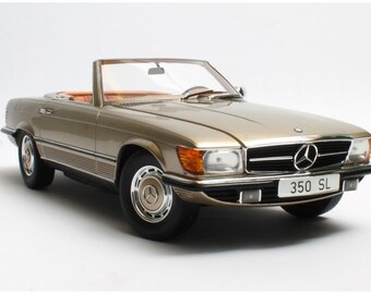 Mercedes Benz 350SL R107 Gold Metallic 1979 Limted Edition 120pcs 1:12 TWE 1302010 12 Art Brand New Scale Model Diecast SL classic car