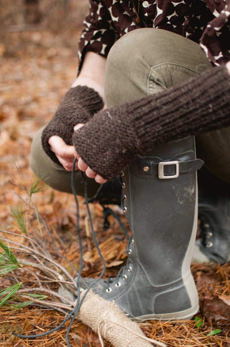 Farmer's Daughter Mitts PDF KNITTING PATTERN image 2